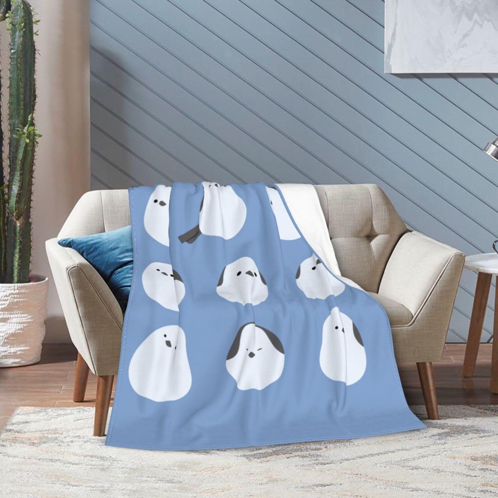 【新品未使用未開封】牛柄フリンジ付き毛布 wy0095-02.jpg